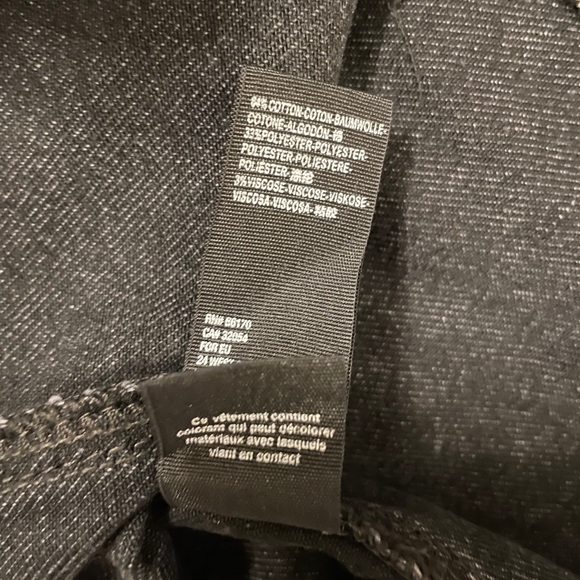 NWT FREE PEOPLE sulphor black skirt size 24 - Picture 10 of 10